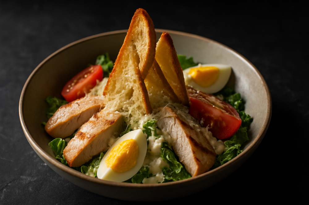 Цезарь с курицей