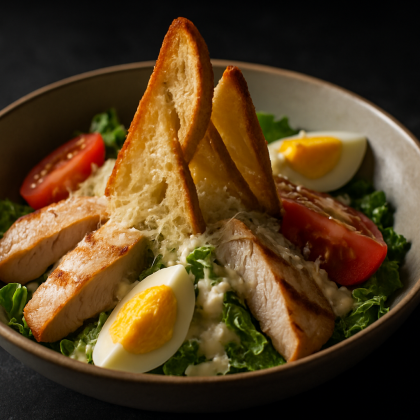 Цезарь с курицей