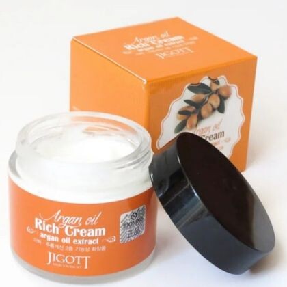 Крем для лица с аргановым маслом Jigott Argan Oil Rich Cream, 70 мл