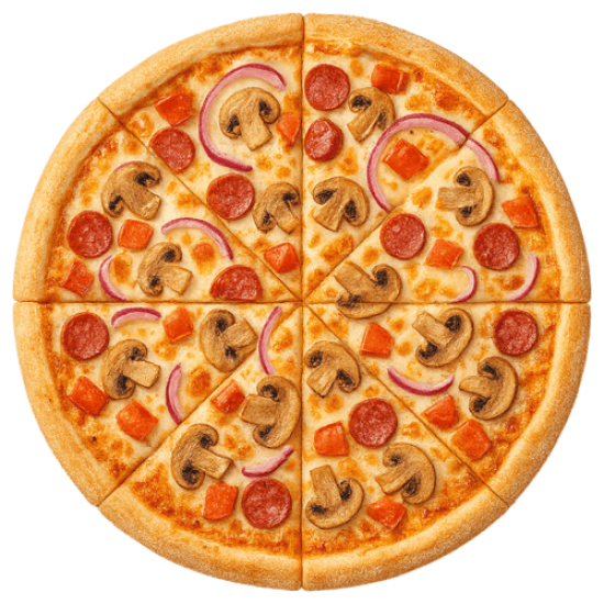 Пицца «Колбаски по-баварски»