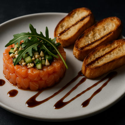 Тар-тар из Лосося