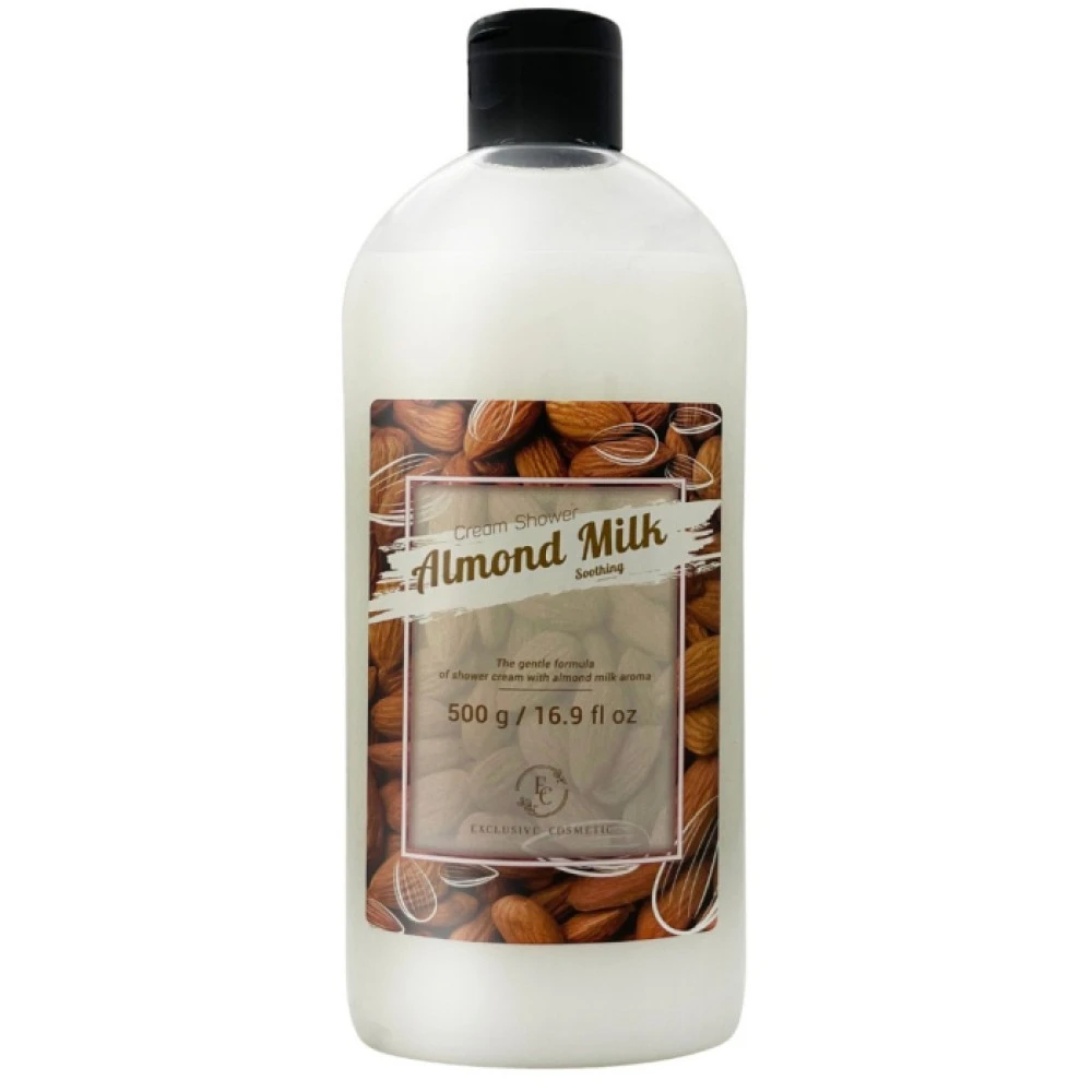 Крем-душ МИНДАЛЬНОЕ МОЛОЧКО успокаивающий 500г / Soothing cream shower ALMOND MILK 500 g