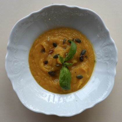 Крем-суп из тыквы