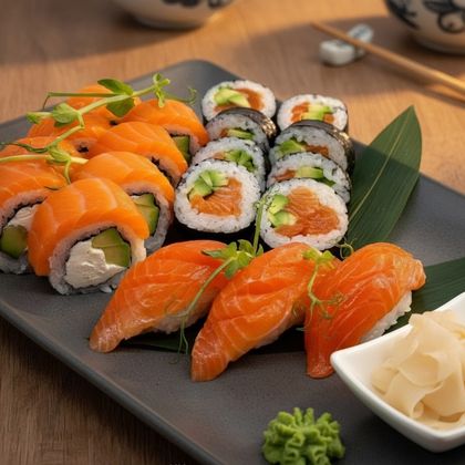 Сет " Salmon Lux"