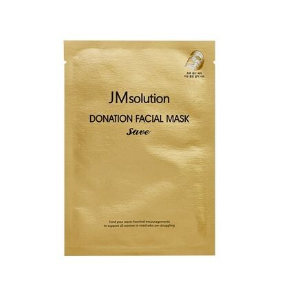 Маска с золотом и пептидами JMsolution Donation Mask Save 37 мл