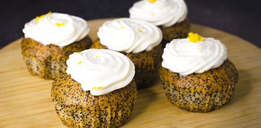 Кекс "Маковый" (4шт.)