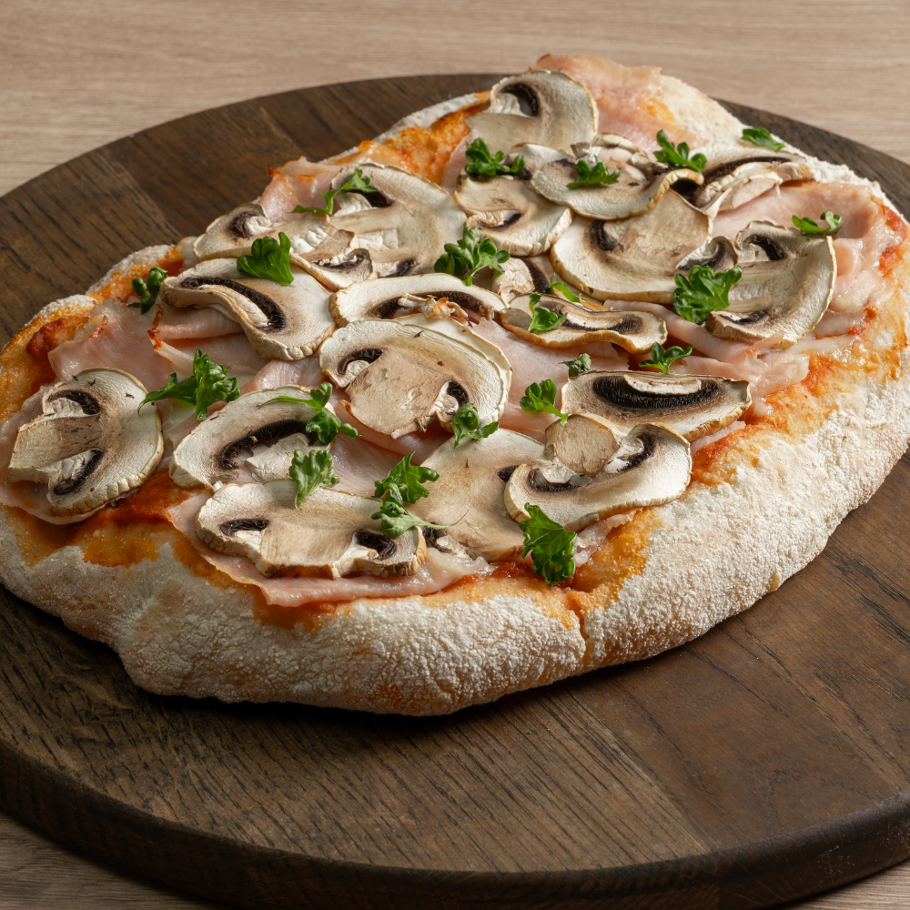 Пинса "Ветчина и грибы"