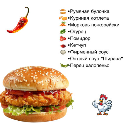 Бургер «Мексика»