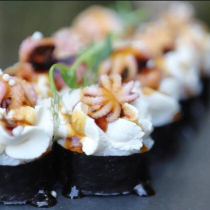 Сливочный осьминог