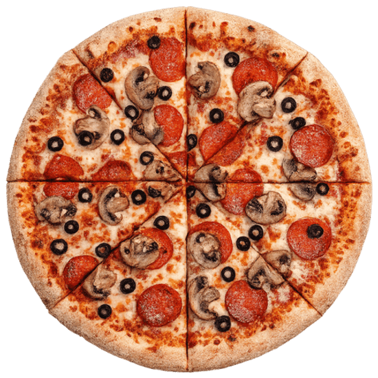 Пицца «Пепперони и маслины»