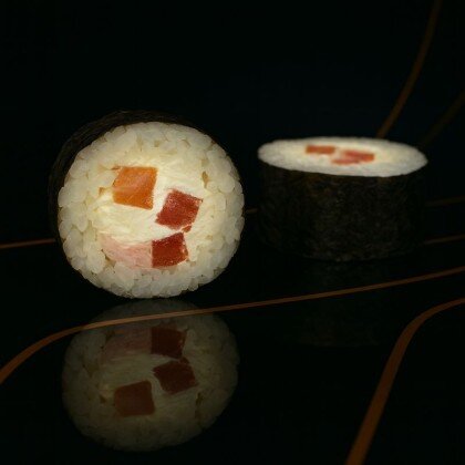 Футомак с беконом и томатом