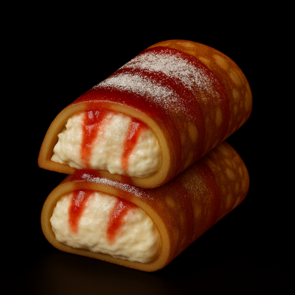 Блинчики Клубничный Соблазн