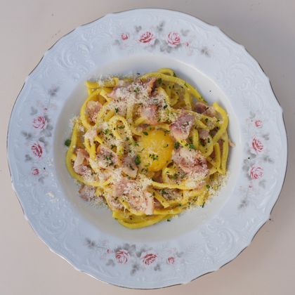 Паста карбонара