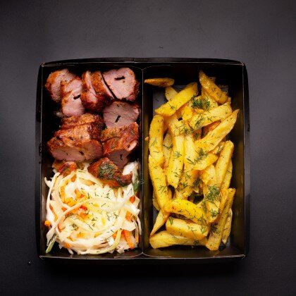 Ланч-Бокс со свиной шеей