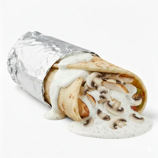 Ролл с грибами