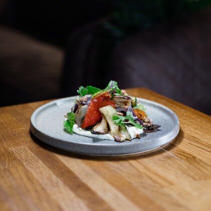 Гриль салат с лабне