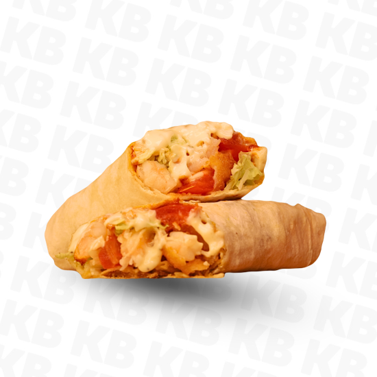 Шаурма с креветками