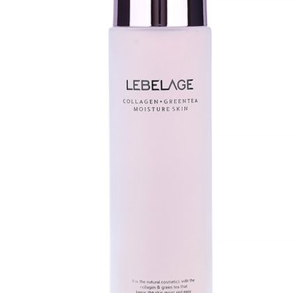 LEBELAGE COLLAGEN+GREEN TEA Тонер для лица увлажняющий с коллагеном и зеленым чаем LEBELAGE COLLAGEN+GREEN TEA MOISTURE SKIN 30мл