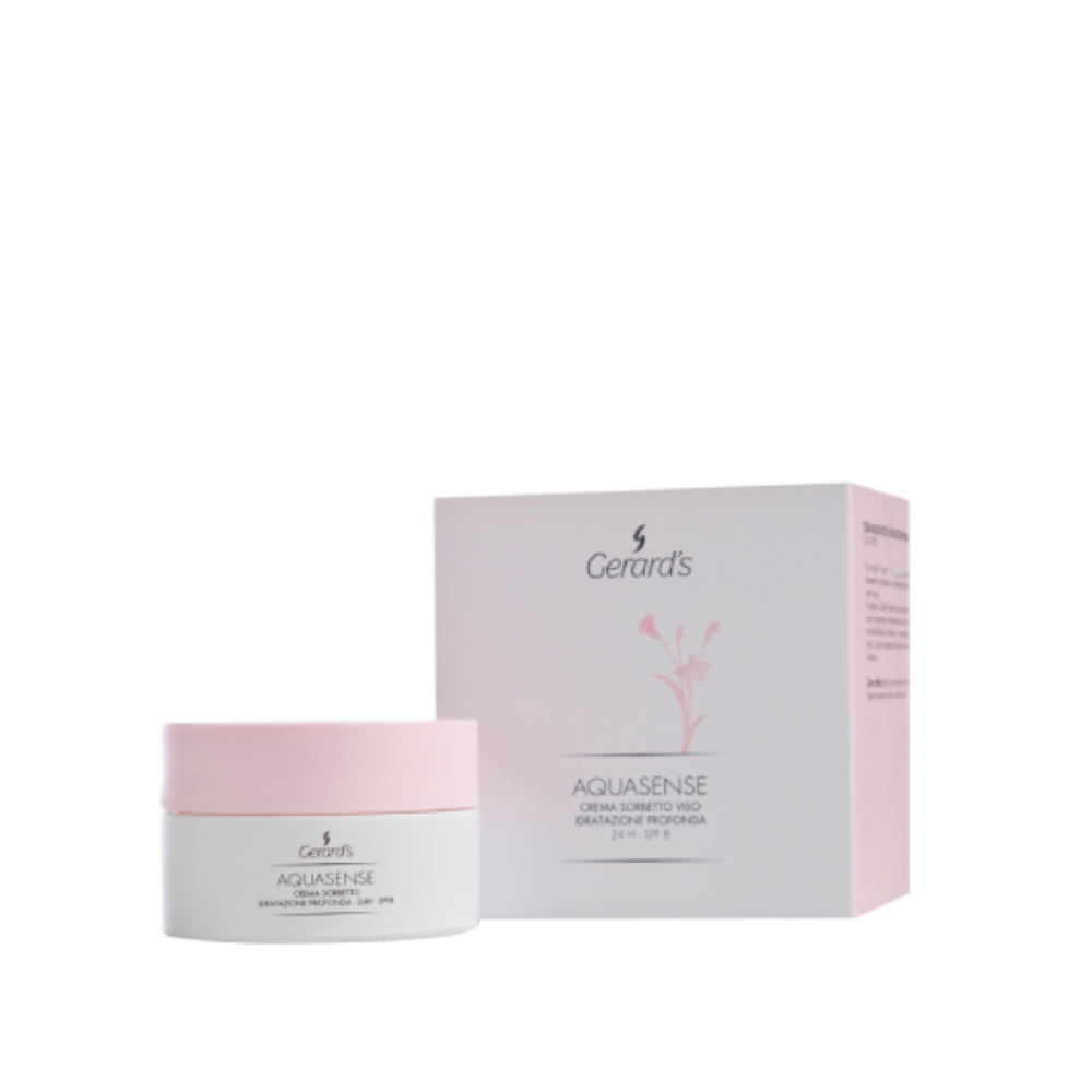 AQUASENSE MOISTURISING FACE SORBET CREME SPF 8
Интенсивно увлажняющий крем-щербет для лица