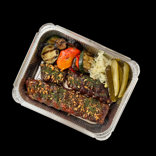 Сет Ребрышки с персиково-манговой глазурью