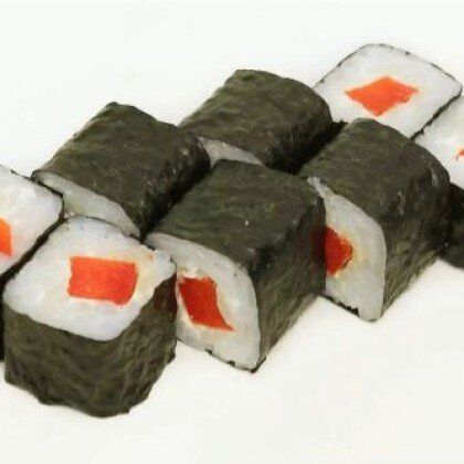 Маки с лососем