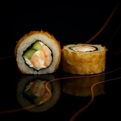 Бонито с креветкой