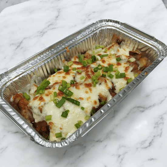 Картофельный гратен с охотничьими колбасками