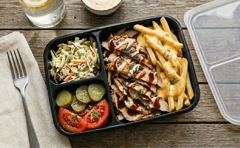 Бокс фри с курицей