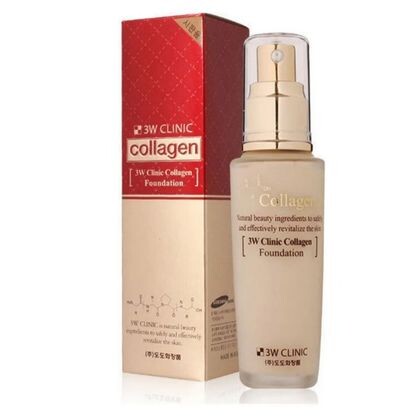 3W Clinic Collagen Foundation
Тональный крем, N 21, 23