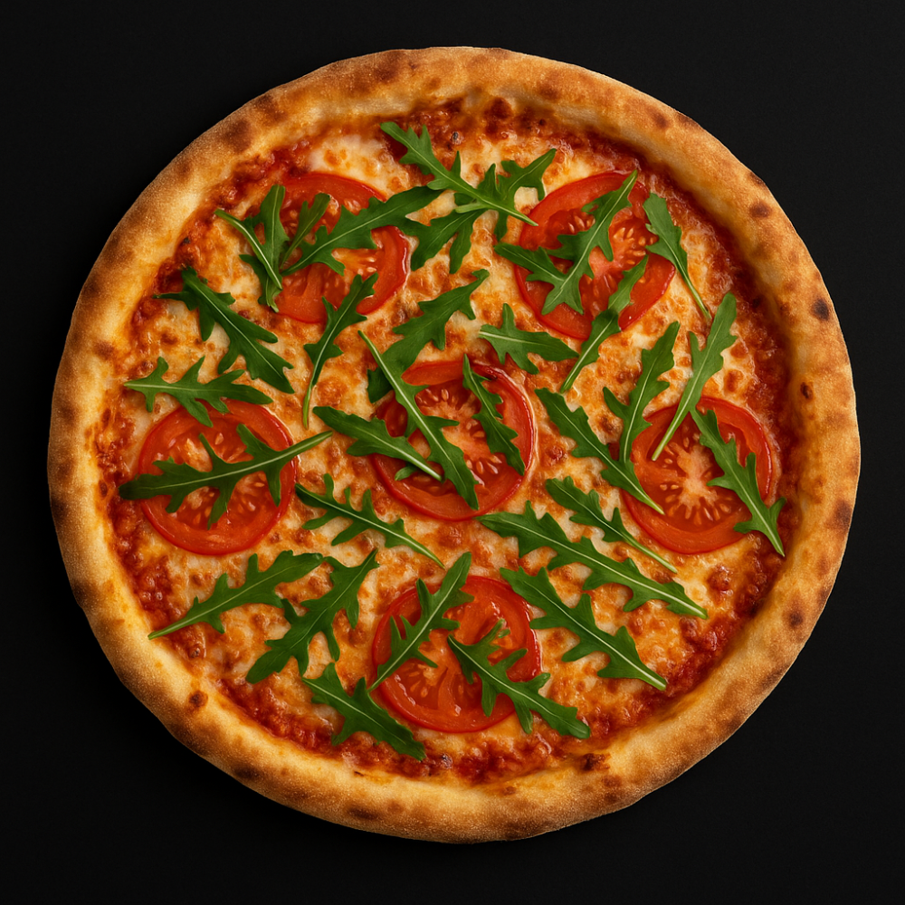 Пицца "Маргарита с руколой "