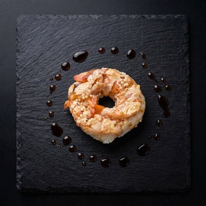 Пончик с креветкой