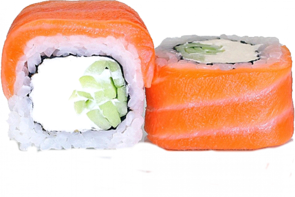 Ролл «Филадельфия» с огурцом