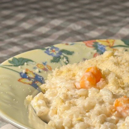 Ризотто с креветками