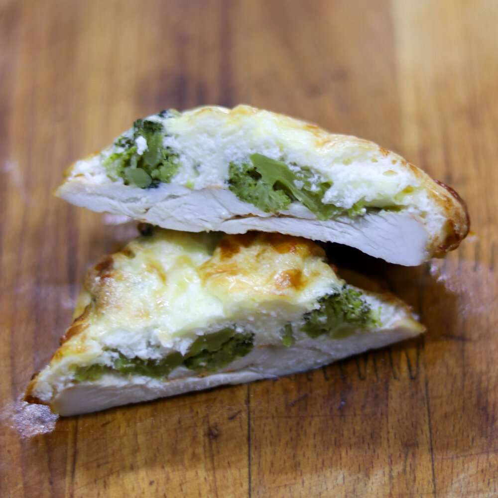 Филе запечённое с брокколи