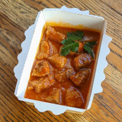 Гуляш из свинины