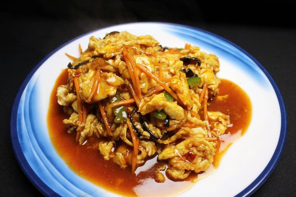 309 Яичница в сладком соусе