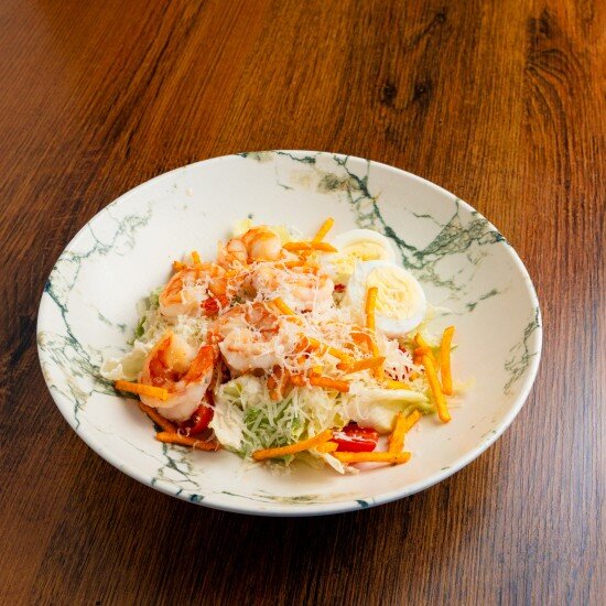 Цезарь с креветками