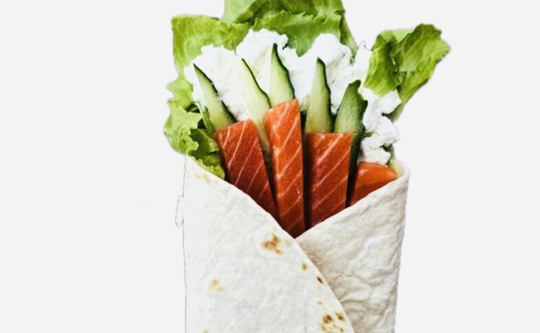 Фреш-ролл «Крем-чиз с лососем»