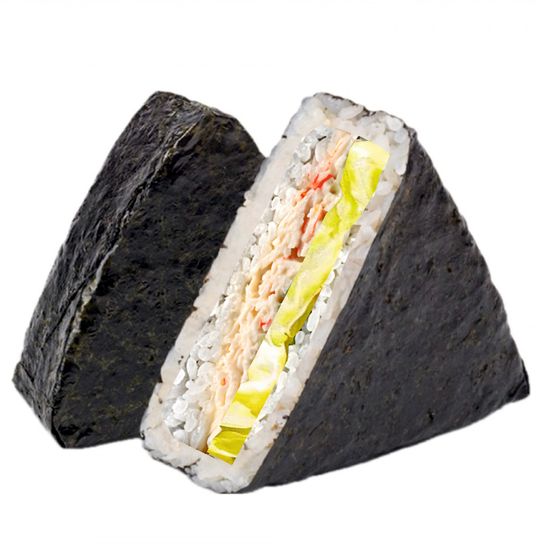 Онигири с крабом 1 шт.