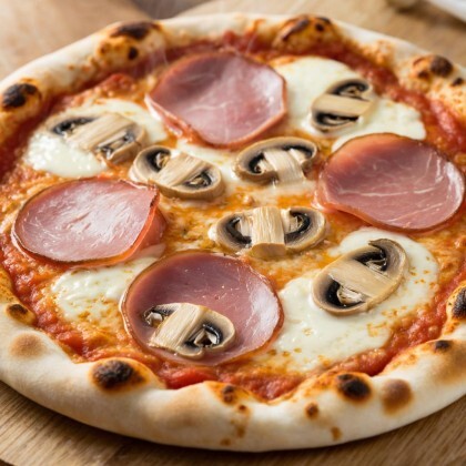 Пицца «Ветчина и грибы»