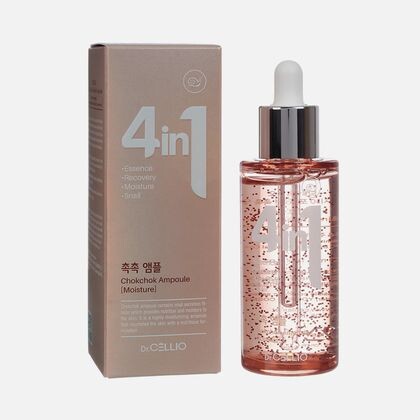 Сыворотка для лица с муцином улитки Dr.Cellio G50 4 In 1 Chokchok Ampoule Snail