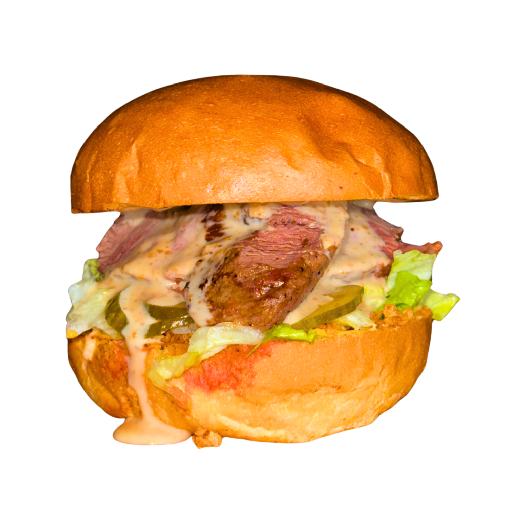 Стейк-бургер