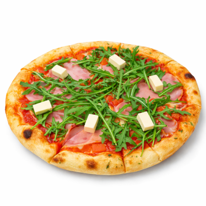 Пицца с рукколой