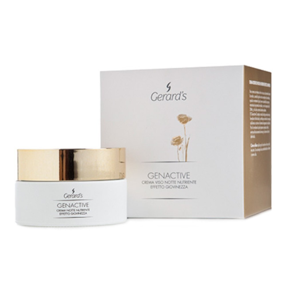 GERARD’S GENACTIVE | Питательный омолаживающий ночной крем с комплексом GENACTIVE 3% и коллагеном