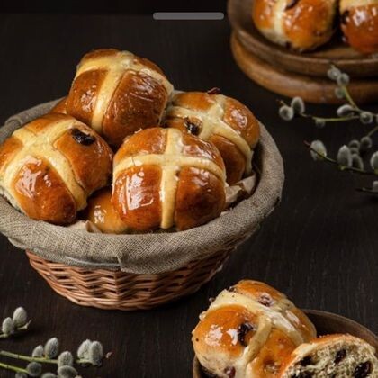 Булочка "Крестовая"