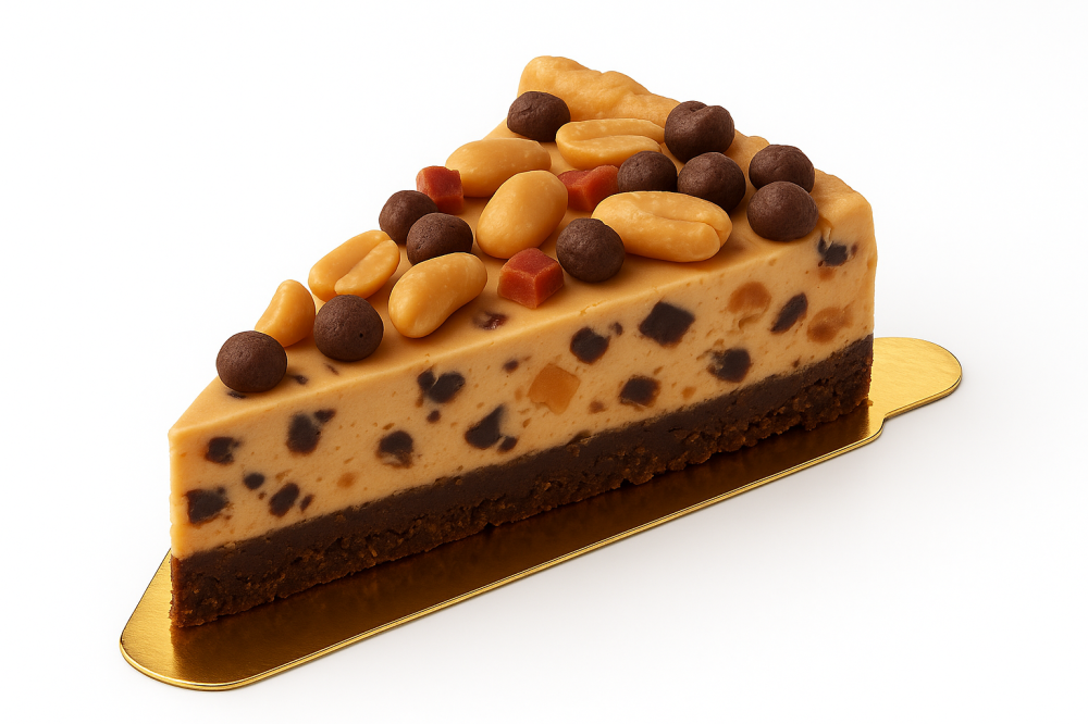 Чизкейк карамельно-арахисовый