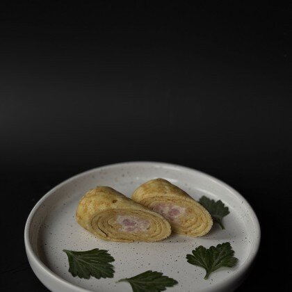 С ветчиной и сыром