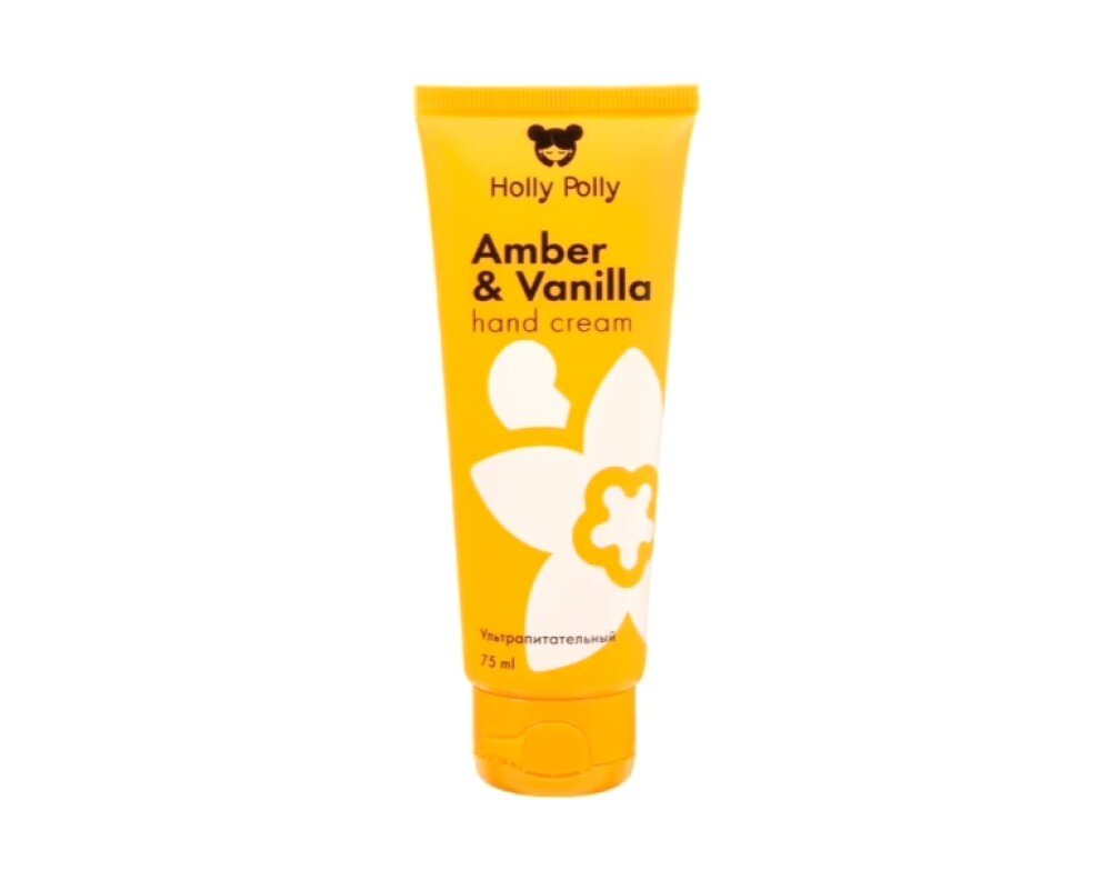 Крем для рук HOLLY POLLY Amber&Vanilla Ультрапитательный 75 мл
