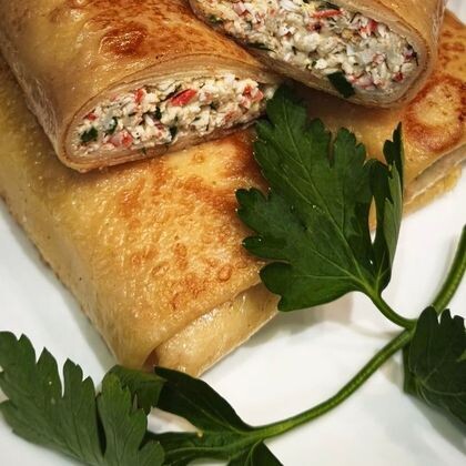 Блинчики Нежный краб