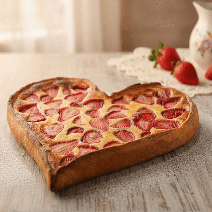 Киш "Клубничный"